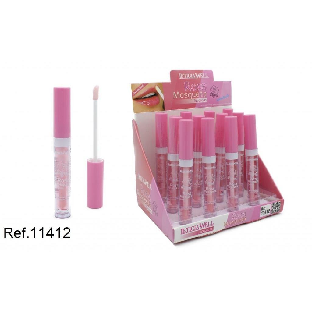 LETICIA WELL ROSA MOSQUETA GLOSS REF:114127 12PC